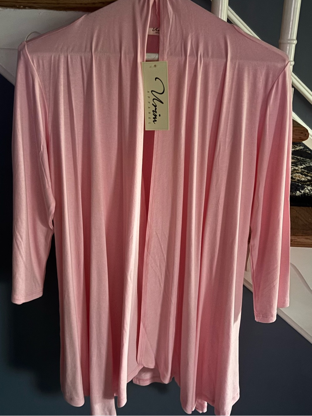 Pink Short-Sleeve Tunic Top - Small